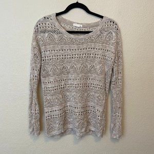 Cream Knit Sweater